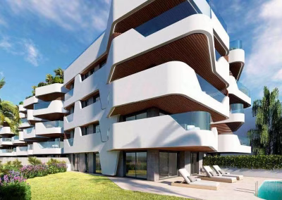 Brilho Beach 85 – Terreno con Proyecto y Licencia para 40 Viviendas, Ibiza